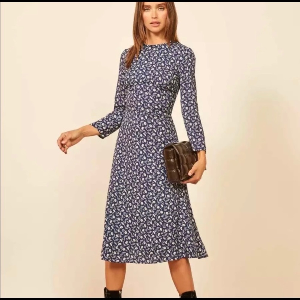 NWT Reformation MIDI Dress 6
